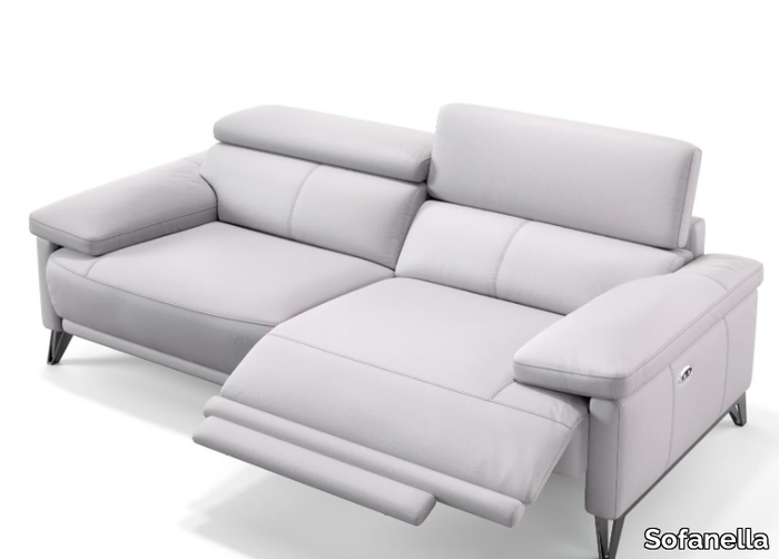 CELANO - 3 seater leather sofa _ Sofanella