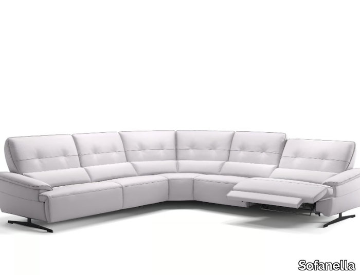 PERLO - Corner leather sofa _ Sofanella