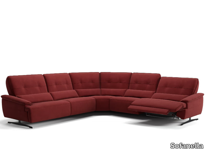 PERLO - Corner fabric sofa _ Sofanella