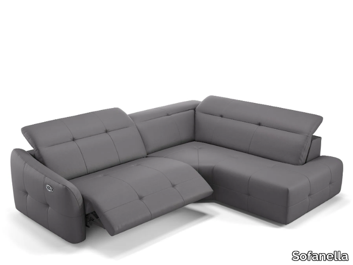 CASADO - Corner leather sofa _ Sofanella