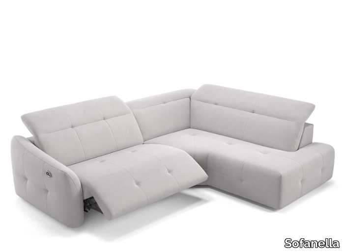 CASADO - Corner fabric sofa _ Sofanella