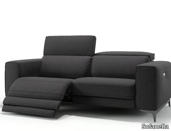 CUPELLO - 3 seater fabric sofa _ Sofanella