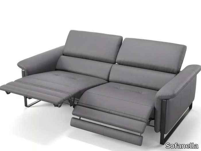 PALMA - 2 seater leather sofa _ Sofanella