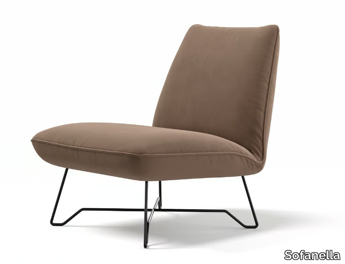 LIA - Fabric armchair _ Sofanella