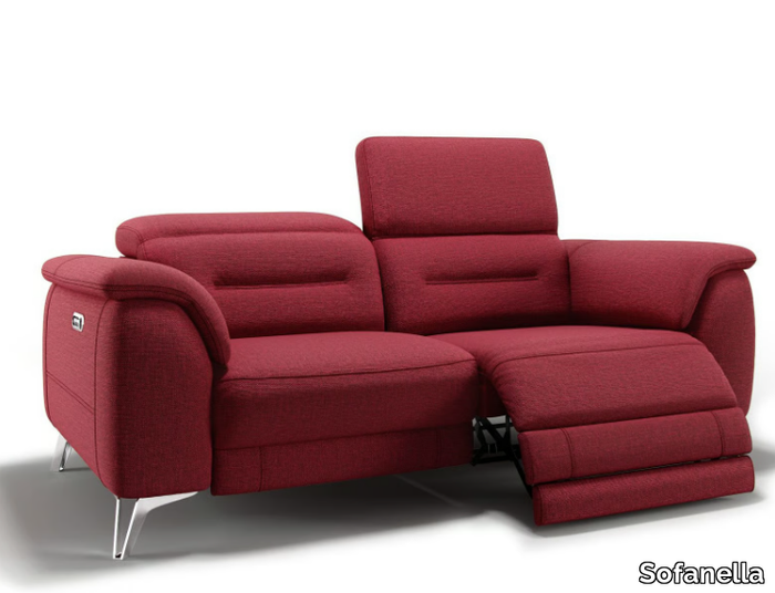 GANDINO - 2 seater fabric sofa _ Sofanella