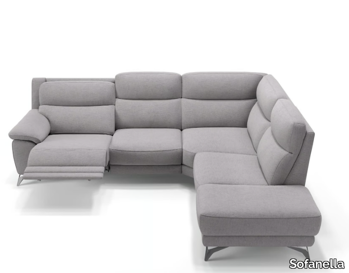 LANTELLA - Corner fabric sofa _ Sofanella