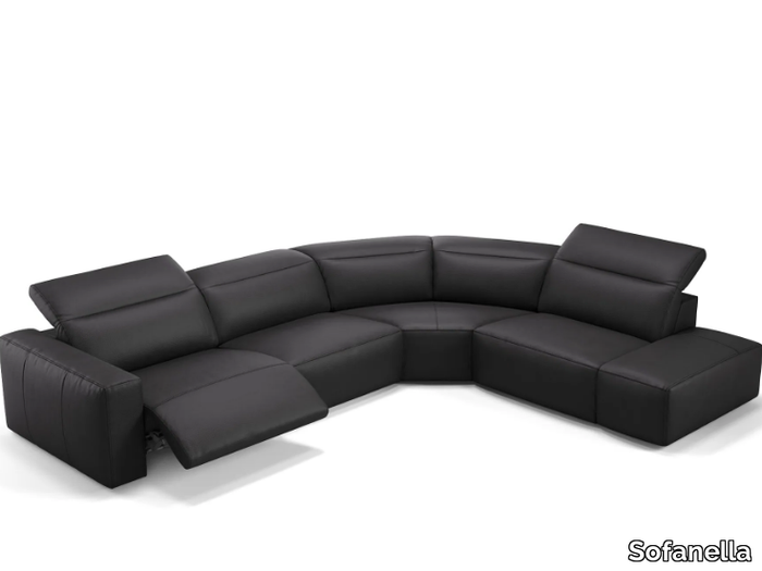 LENOLA - Corner leather sofa _ Sofanella