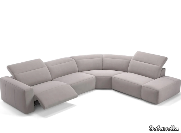 LENOLA - Corner fabric sofa _ Sofanella