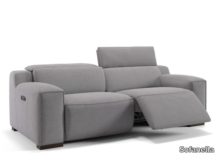 LORETO - 3 seater fabric sofa _ Sofanella