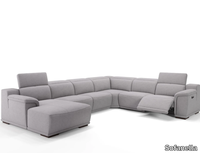 MONTEFINO - Corner fabric sofa _ Sofanella