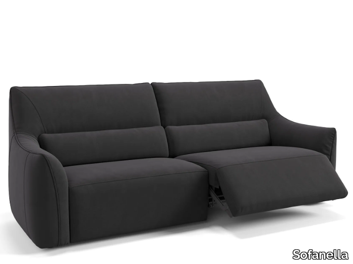 PESARO - 3 seater fabric sofa _ Sofanella