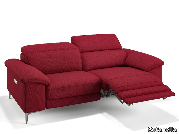 SIENA - 2 seater fabric sofa _ Sofanella