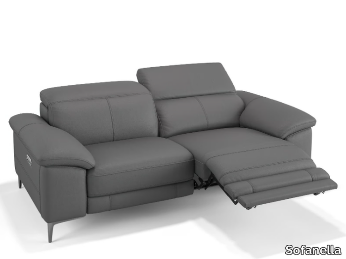 SIENA - 2 seater leather sofa _ Sofanella