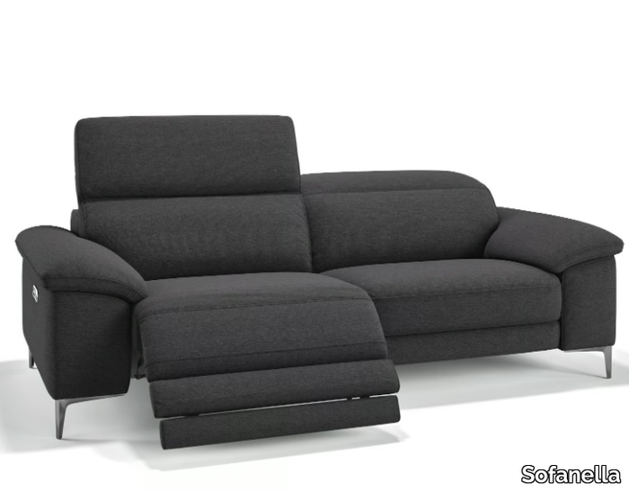 SIENA - 3 seater fabric sofa _ Sofanella