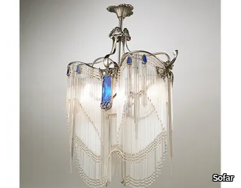 10057 - Art nouveau chandelier _ Sofar