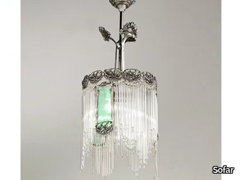 10063 - Art nouveau chandelier _ Sofar