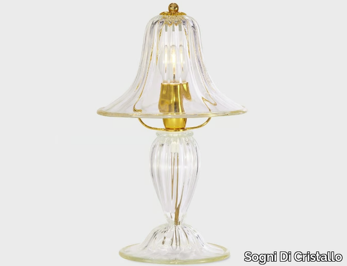 ERMES - Murano glass table lamp _ Sogni Di Cristallo