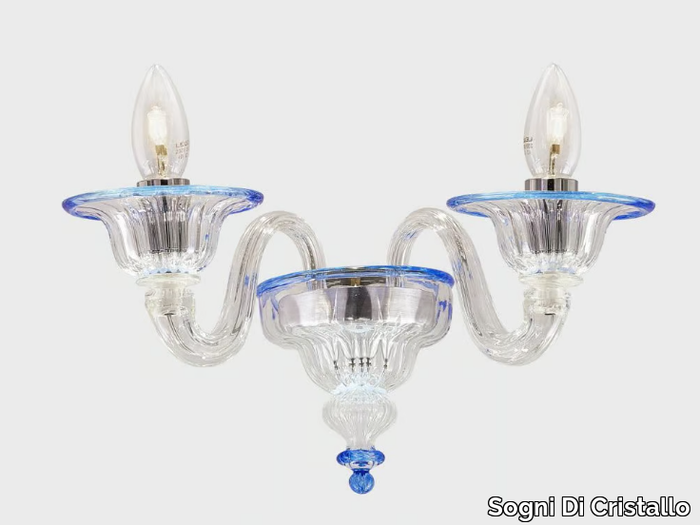 PROTEO - Murano glass wall lamp _ Sogni Di Cristallo