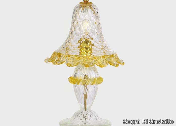 APOLLO - Murano glass table lamp _ Sogni Di Cristallo