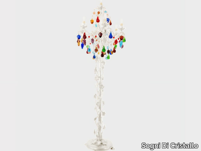 MANDRAGOLA DELUXE - Handmade floor lamp _ Sogni Di Cristallo