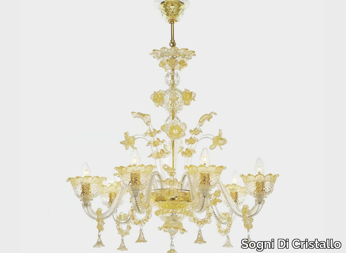 APOLLO D'ORO - Murano glass chandelier _ Sogni Di Cristallo
