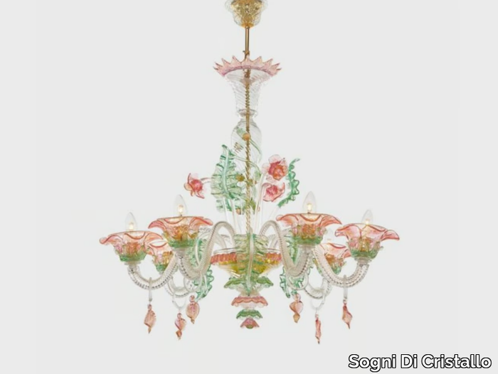 ARMONIA - Murano glass chandelier _ Sogni Di Cristallo