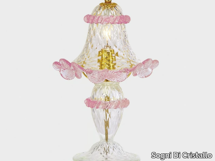 ATENA - Murano glass table lamp _ Sogni Di Cristallo