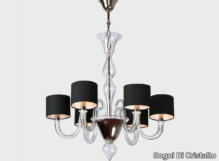 CHANDAL - Murano glass chandelier _ Sogni Di Cristallo