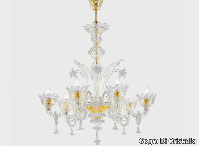 GIOVE - Murano glass chandelier _ Sogni Di Cristallo