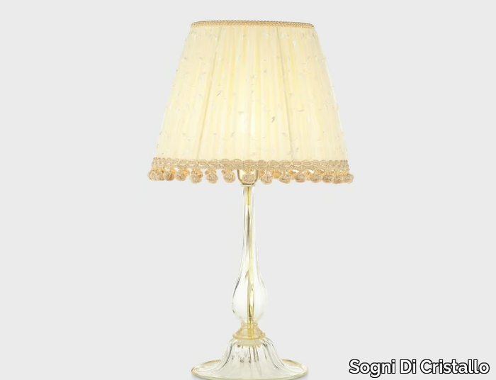 CORINNA - Handmade Murano glass table lamp _ Sogni Di Cristallo