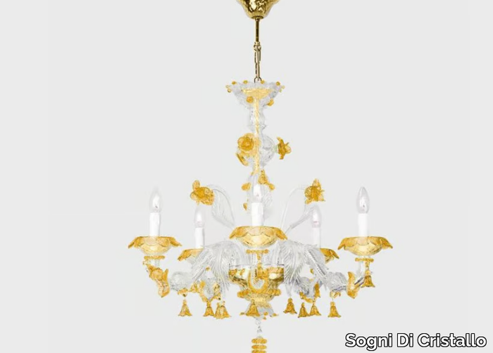 GIUNONE - Handmade Murano glass chandelier _ Sogni Di Cristallo