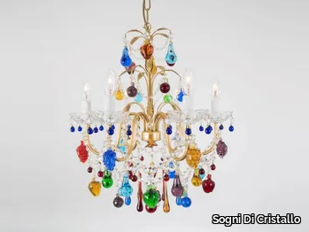 PRIMIZIA - Handmade Murano glass chandelier _ Sogni Di Cristallo