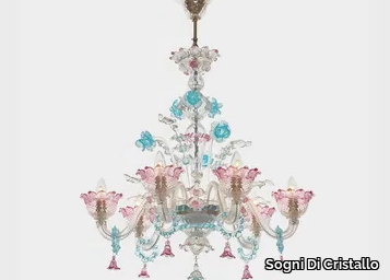 APOLLO ORIGINAL EDITION - Murano glass chandelier _ Sogni Di Cristallo