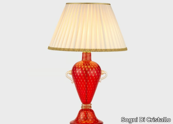 NEMEA - Handmade Murano glass table lamp _ Sogni Di Cristallo