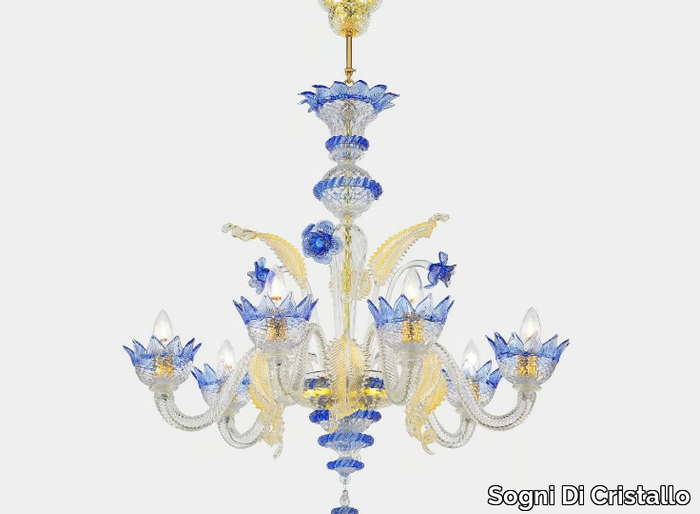 NETTUNO ORIGINAL EDITION - Murano glass chandelier _ Sogni Di Cristallo