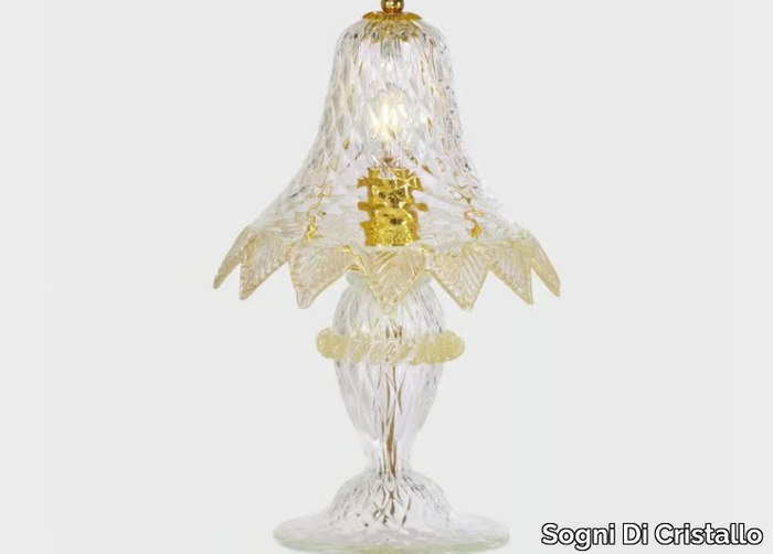 NETTUNO D'ORO - Murano glass table lamp _ Sogni Di Cristallo