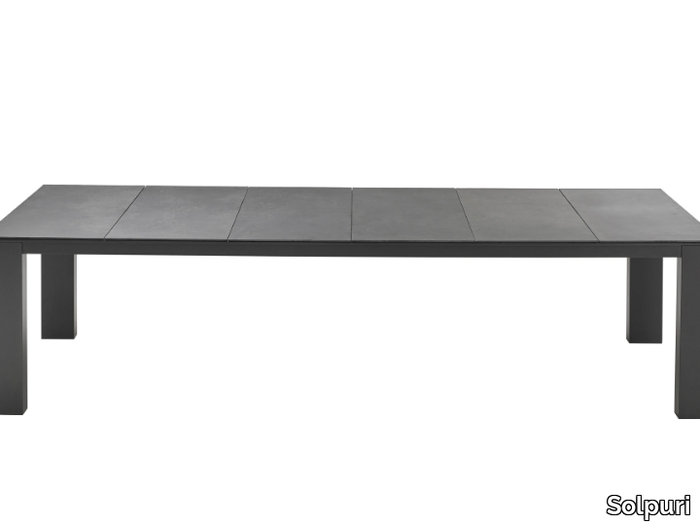 ELEMENTS - Rectangular garden table _ Solpuri