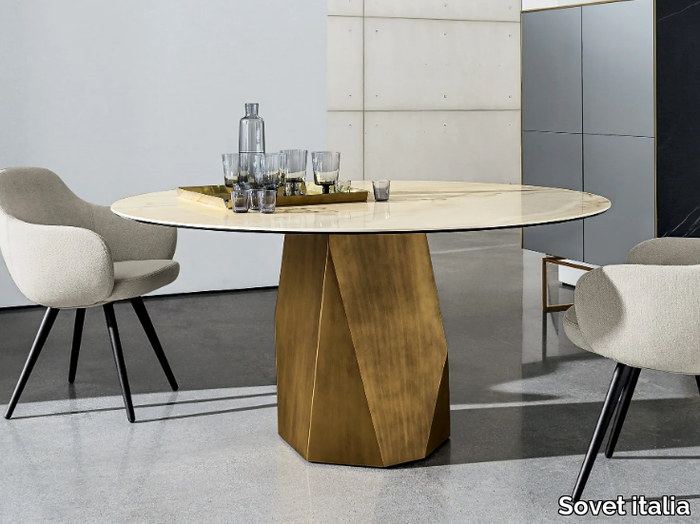 DEOD - Round ceramic table _ Sovet italia