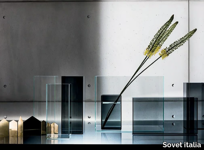 SKYLINE - Glass vase _ Sovet italia