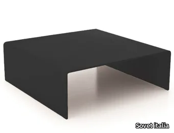 BRIDGE SQUARE - Square crystal coffee table _ Sovet italia