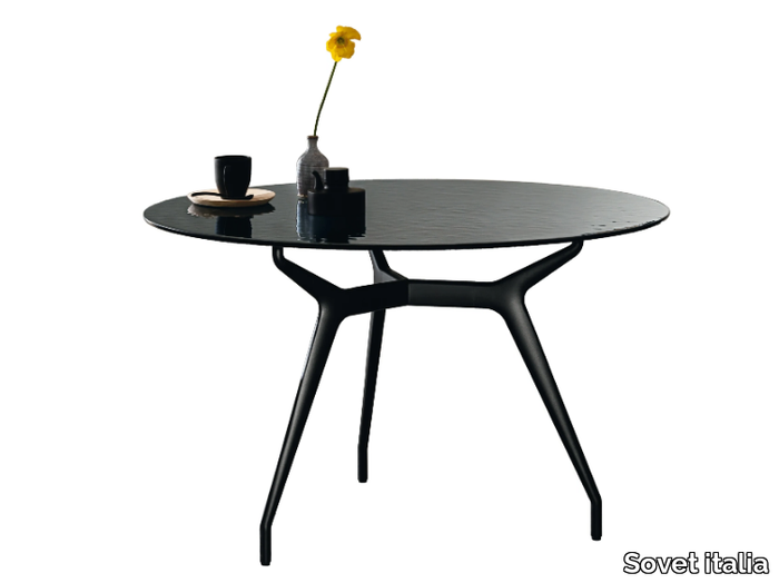 ARKOS - Round dining table _ Sovet italia