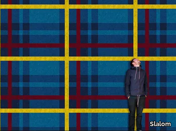 TARTAN - Acoustic wall panel _ Slalom