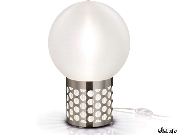 ATMOSFERA - Goldflex® and methacrylate LED table lamp _ Slamp