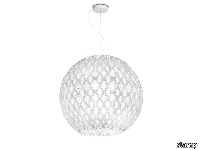 CHARLOTTE - LED Cristalflex® pendant lamp _ Slamp