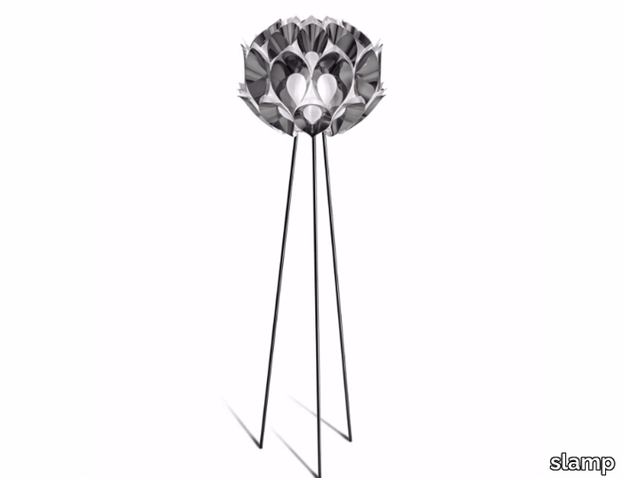 FLORA PEWTER - Pewterflex® LED floor lamp _ Slamp