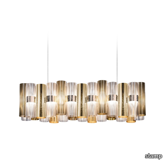 LA LOLLO LINEAR - LED pendant lamp _ Slamp