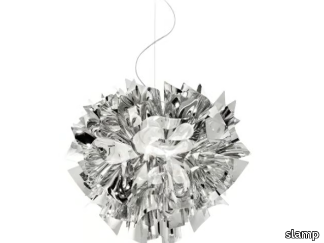 VELI SILVER - Steelflex® pendant lamp _ Slamp