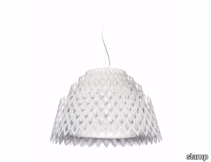 HALF CHARLOTTE - Cristalflex® and Lentiflex® Pendant lamp _ Slamp