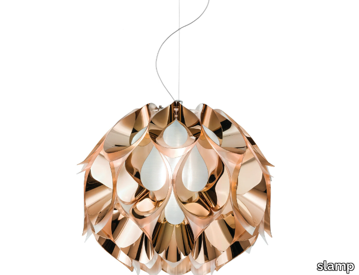 FLORA MEDIUM COPPER - Copperflex pendant lamp _ Slamp