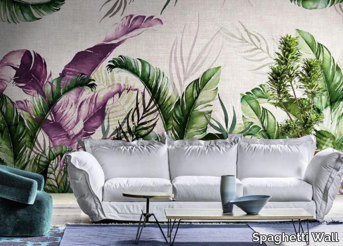 CAESAR FOREST WPN 408 - Panoramic Tropical wallpaper _ Spaghetti Wall